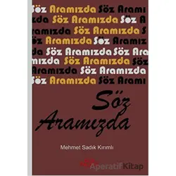 Söz Aramızda - Mehmet Sadık Kırımlı - Pagos Yayınları