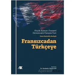 Fransızcadan Türkçeye - Kolektif - Akademik Kitaplar