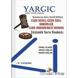 2024 Yargıç Ceza Hukuku (Genel- Özel Hükümler), Ceza Muhakemesi Hukuku Çözümlü Soru Bankası