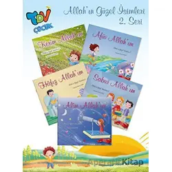 Allahın Güzel İsimleri 2 Seri 5 Kitap Takım - Zeynep Sevinç Eren - Türkiye Diyanet Vakfı Yayınları