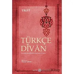 Türkçe Divan - Talii - Yeditepe Yayınevi