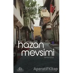 Hazan Mevsimi - İbrahim Yasak - Cağaloğlu Yayınevi