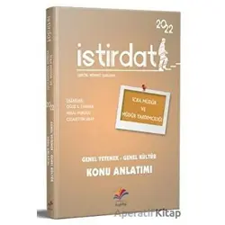 2022 İstirdat İcra Müdür ve Müdür Yardımcılığı Genel Yetenek - Genel Kültür Konu Anlatımı