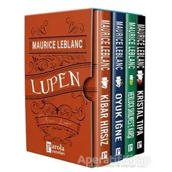 Arsen Lüpen Set Kutulu (4 Kitap Takım) - Maurice Leblanc - Parola Yayınları