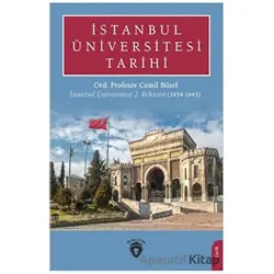 İstanbul Üniversitesi Tarihi - Cemil Bilsel - Dorlion Yayınları