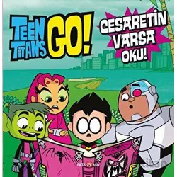 Dc Comics - Teen Titans Go! Cesaretin Varsa Oku! - Jonathan Evans - Beta Kids