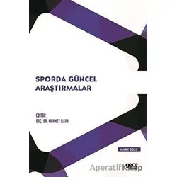 Sporda Güncel Araştırmalar - Mart 2022 - Kolektif - Gece Kitaplığı