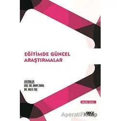 Eğitimde Güncel Araştırmalar - Mart 2022 - Kolektif - Gece Kitaplığı
