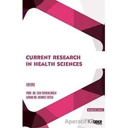 Current Research in Health Sciences - Kolektif - Gece Kitaplığı