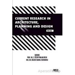 Current Research in Architecture, Planning and Design / June 2022 - Kolektif - Gece Kitaplığı