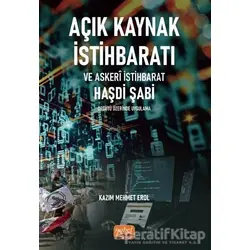 Açık Kaynak İstihbaratı ve Askeri İstihbarat - Kazım Mehmet Erol - Nobel Bilimsel Eserler