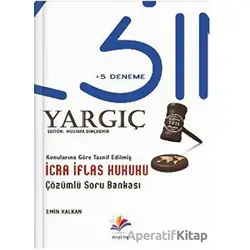 2022 Adli Hakimlik Yargıç İcra İflas Hukuku Soru Bankası - Emin Kalkan - Dizgi Kitap
