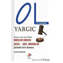 2022 İdari Hakimlik YARGIÇ Borçlar Hukuku Genel Özel Hükümler Soru Bankası