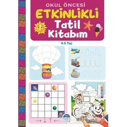 Okul Öncesi Etkinlikli Tatil Kitabım - Kolektif - Martı Çocuk Yayınları