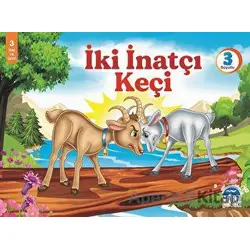 İki İnatçı Keçi - 3 Boyutlu Kitap - Mehmet Orhan - Martı Çocuk Yayınları