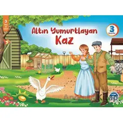 Altın Yumurtlayan Kaz - 3 Boyutlu Kitap - Mehmet Orhan - Martı Çocuk Yayınları