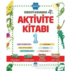 Aktivite Kitabı 1 - Sebzoti Kasabası - Eda Gökçen İzleyen - Martı Çocuk Yayınları