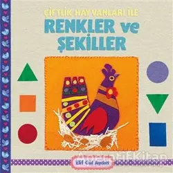 Çiftlik Hayvanları ile Renkler ve Şekiller - Elif Gül Aydın - Martı Çocuk Yayınları