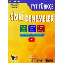 TYT Türkçe Tamamı Video Çözümlü Sivri Denemeler - Kolektif - Ateş Yayınları