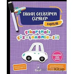 Taşıtlar - Dikkat Geliştiren Çizgiler - Kolektif - Floki Çocuk