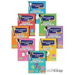 Dikkat Geliştiren Çizgiler Serisi (8 Kitap Takım) - Kolektif - Floki Çocuk