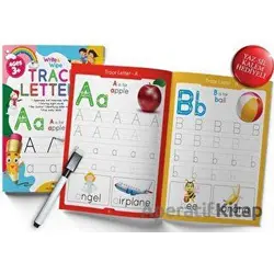 Trace Letters Write and Wipe Activity - Kolektif - MK Publications