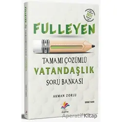 2021 KPSS Fulleyen Vatandaşlık Çözümlü Soru Bankası - Akman Zorlu - Dizgi Kitap