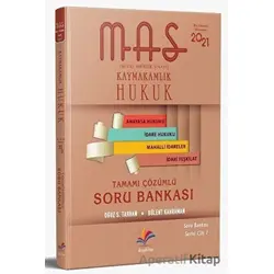 MAS Kaymakamlık Hukuk Çözümlü Soru Bankası - Oğuz S. Tarhan - Dizgi Kitap