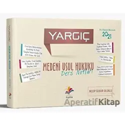 2022 Yargıç Medeni Usul Hukuku Ders Notları - Necip Özgür Oluklu - Dizgi Kitap