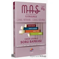 MAS Kaymakamlık Genel Yetenek Genel Kültür Çözümlü Soru Bankası - Oğuz S. Tarhan - Dizgi Kitap