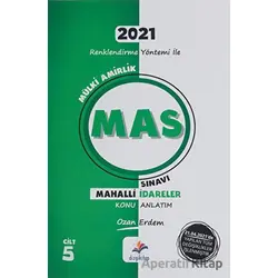 2021 Mülki Amirlik MAS Sınavı Mahalli İdareler Konu Anlatım - Ozan Erdem - Dizgi Kitap