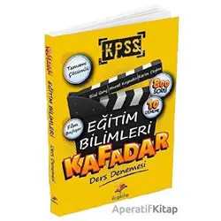 2021 Kafadar Eğitim Bilimleri Branş 10 Çözümlü Deneme Sınavı - Murat Kaynakçı - Dizgi Kitap