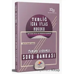 2021 TEBLİĞ İcra İflas Hukuku Soru Bankası Çözümlü - Necip Özgür Oluklu - Dizgi Kitap
