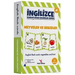 Meyveler ve Sebzeler - İngilizce Konuşturan Kelimeler Serisi - Feyyaz Ulaş - Yeti Kitap