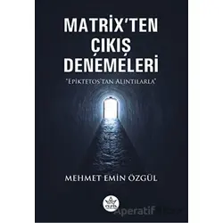 Matrixten Çıkış Denemeleri - Mehmet Emin Özgül - Elpis Yayınları
