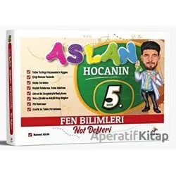 2022 5. Sınıf Fen Bilimleri Aslan Hocanın Not Defteri - Mahmut Aslan - Dizgi Kitap