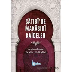 Şatibide Makasıdi Kaideler - Abdurrahman İbrahim El-Geylani - Beka Yayınları