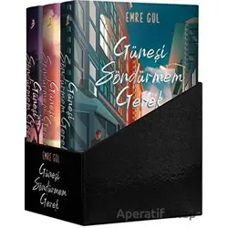 Güneşi Söndürmem Gerek Kutulu Set 3 Kitap Takım - Emre Gül - Ren Kitap