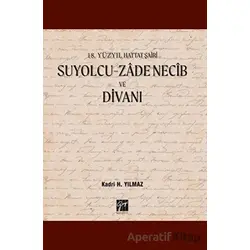Suyolcu - Zade Necib ve Divanı - Kadri H. Yılmaz - Gazi Kitabevi