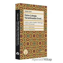 Üzüm Çubuğu Yaratılmadan Evvel... - Molla Cami - Büyüyen Ay Yayınları
