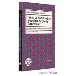 Fesad ve Bozukluğun Islahı İçin Seçilmiş Temenniler - Dürri Mehmed Efendi - Büyüyen Ay Yayınları