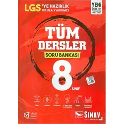 Sınav 8.Sınıf Tüm Dersler Soru Bankası