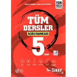 Sınav 5.Sınıf Tüm Dersler Soru Bankası