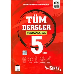 Sınav 5.Sınıf Tüm Dersler Konu Anlatımlı