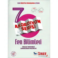 Sınav 7.Sınıf Fen Bilimleri Akordiyon Serisi