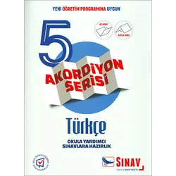 Sınav 5.Sınıf Türkçe Aç Konu Katla Soru Akordiyon Serisi