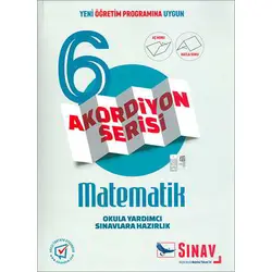 Sınav 6.Sınıf Matematik Akordiyon Serisi