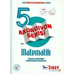 Sınav 5.Sınıf Akordiyon Serisi Matematik Aç Konu Katla Soru