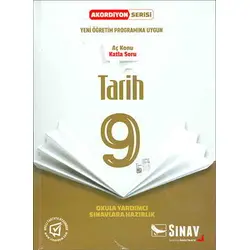 Sınav 9.Sınıf Tarih Aç Konu Katla Soru Akordiyon Serisi