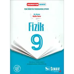 Sınav 9.Sınıf Fizik Aç Konu Katla Soru Akordiyon Serisi